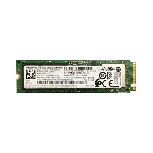 MZVLB256HAHQ-000D1 - Samsung 256GB PM981 M.2 2280 TLC PCIe SSD