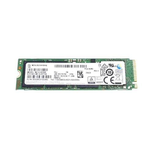 MZVLB256HBHQ - Samsung 256GB M.2 2280 TLC PCIe NVMe SSD