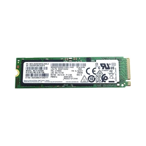 MZVLB256HBHQ-000L2 - Samsung 256GB M.2 2280 TLC PCIe NVMe SSD
