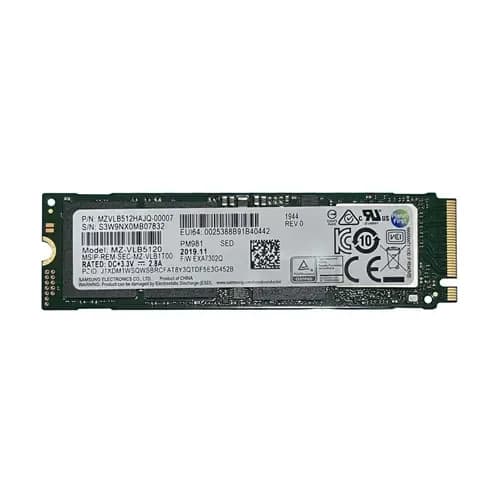 MZVLB512HAJQ-00007 - Samsung PM981 512GB TLC PCIe NVMe 3.0 x4 M.2 SSD