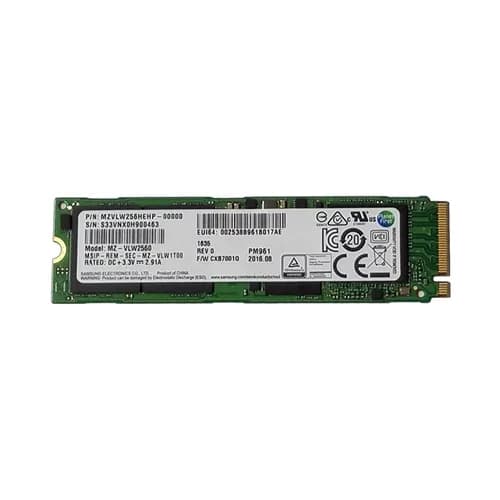 MZVLW256HEHP-00000 - Samsung 256GB PM961 M.2 2280 TLC PCIe SSD