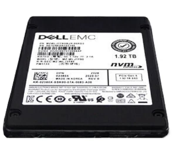 MZWLJ1T9HBJR-00AD3 - Samsung PM1733 1.92TB PCIe 4.0 x4 RI 2.5" SSD