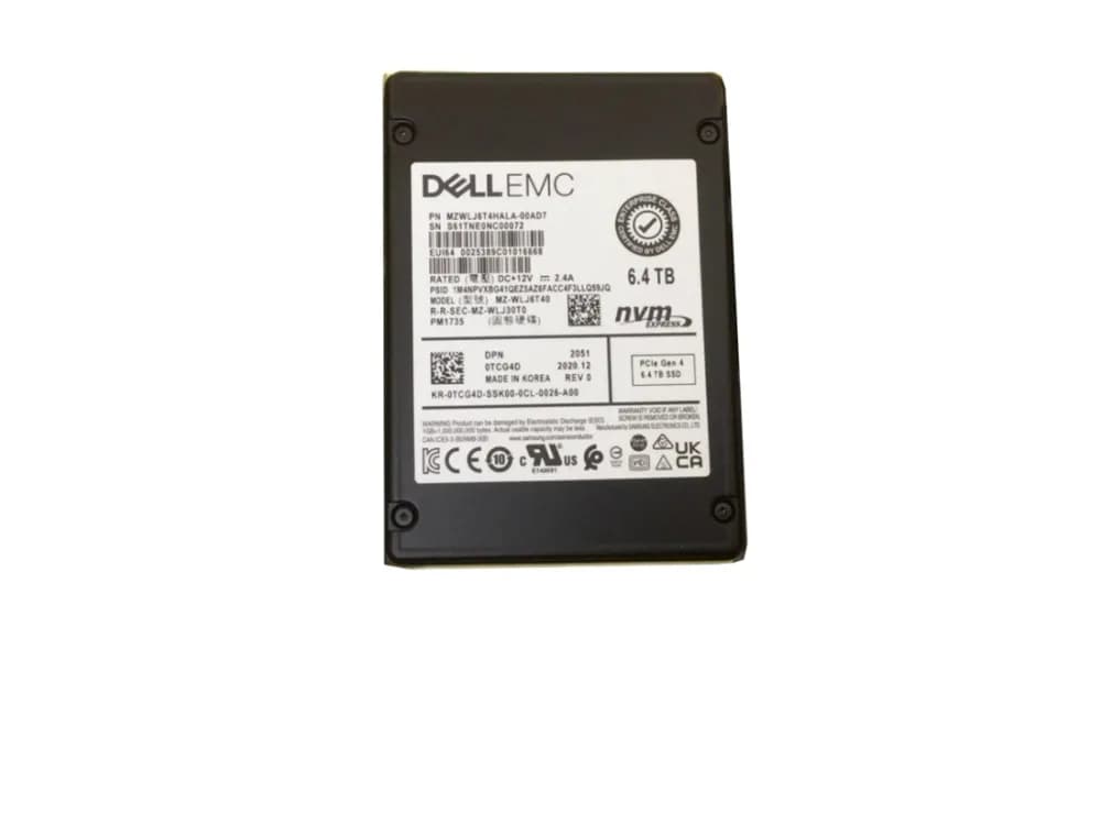 MZWLJ6T4HALA-000D7 - Samsung PM1735 6.4TB PCI Express NVMe 2.5" SSD