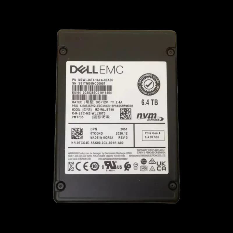 MZWLJ6T4HALA-00AD7 - Samsung PM1735 6.4TB PCIe NVMe TLC 2.5" SSD