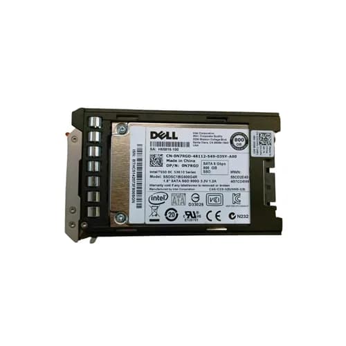 N7RGD - Dell 800GB DC S3610 1.8 inch MLC 6Gb/s SATA SSD