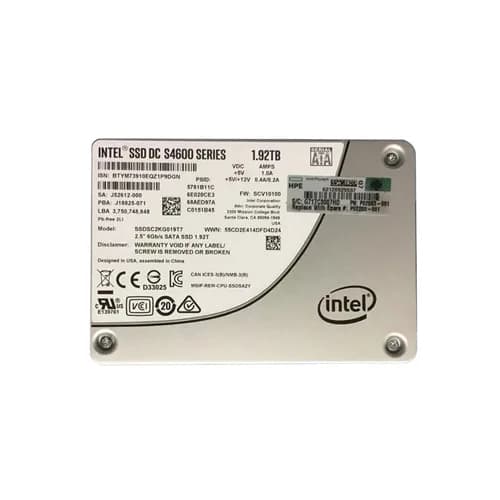 P02280-001 - HP 1.92TB SATA 6Gb/s MU 2.5-Inch SPS-DRV SSD
