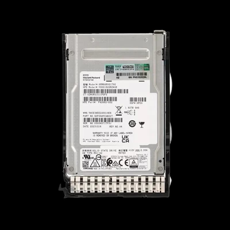 P42692-002 - HPE 1.92TB SAS SFF 2.5" Solid State Drive