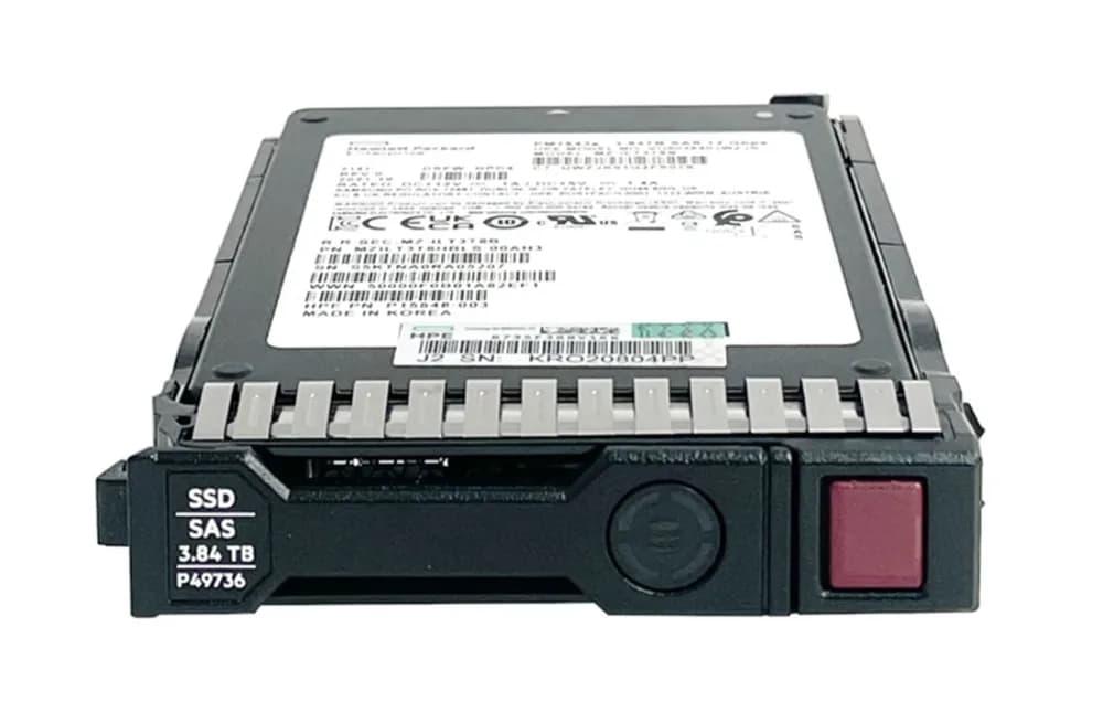 P49294-B21 - HPE 3.84TB SAS 24Gb/s Solid State Drive