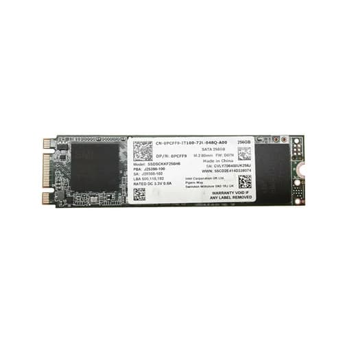 PCFF9 - Dell 256GB M.2 2280 TLC 6Gb/s SATA Solid State Drive
