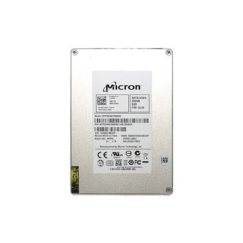 PCXK6 - Dell 256GB 2.5 inch MLC 6Gb/s SATA Solid State Drive