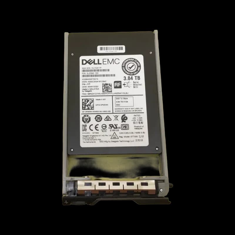 PMX4N - Dell 3.84TB SAS SFF 2.5" Solid State Drive