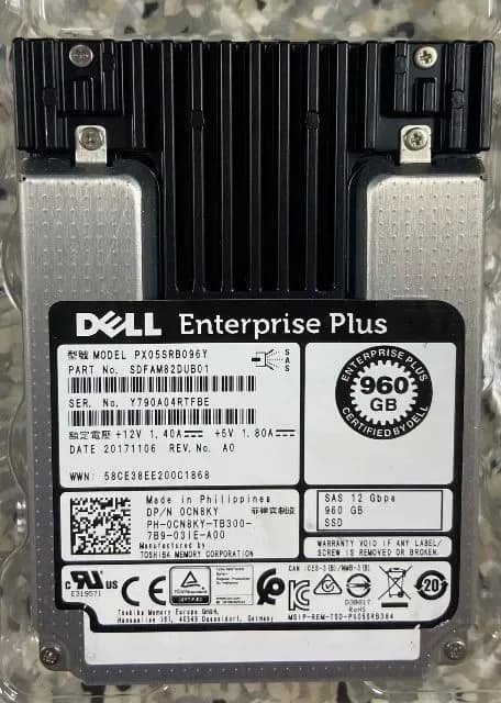 PX05SRB096Y - Toshiba Enterprise 960GB SAS MLC 2.5" Solid State Drive