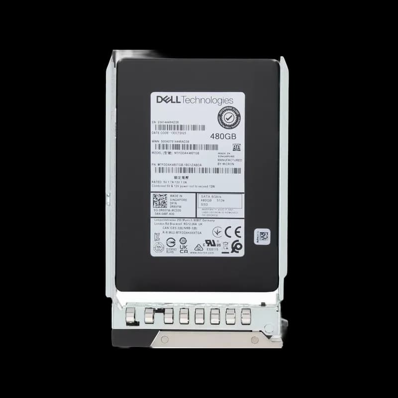 R6XYW - Dell 480GB SATA Triple-Level Cell SFF 2.5" Solid State Drive