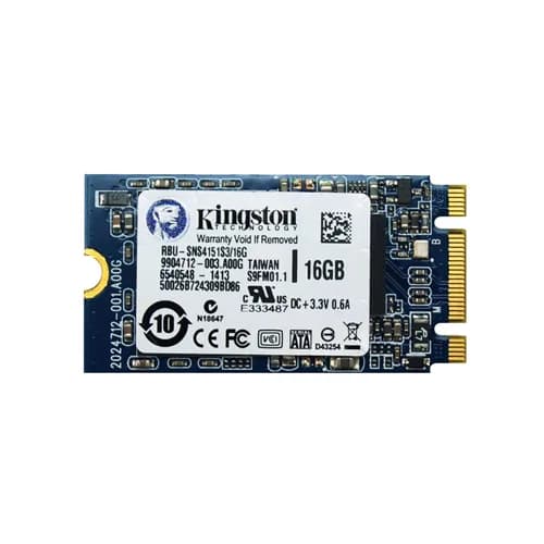 RBU-SNS4151S3/16G - Kingston 16GB M.2 2242 MLC 6Gb/s SATA SSD