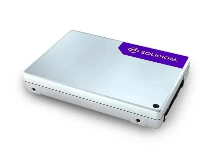 SBFPF2BV076TOP1 - Solidigm 7.68TB 3D5 QLC PCIe 4.0 x4 U.2 2.5" SSD