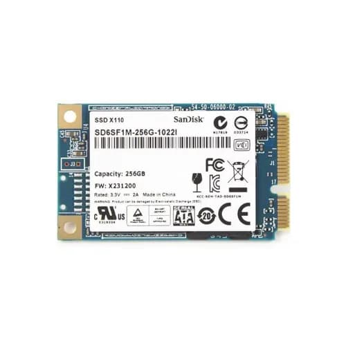 SD6SF1M-256G-1022I - SanDisk 256GB MLC SATA 6Gb/s mSATA SSD