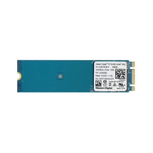 SDAPNUW-256G-1202 - WD 256GB CL SN520 M.2 2280 TLC PCIe NVMe SSD