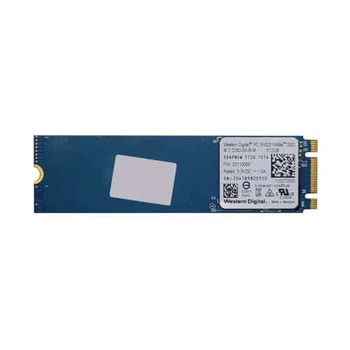 SDAPNUW-512G-1014 - WD 512GB CL SN520 M.2 2280 TLC PCIe NVMe SSD