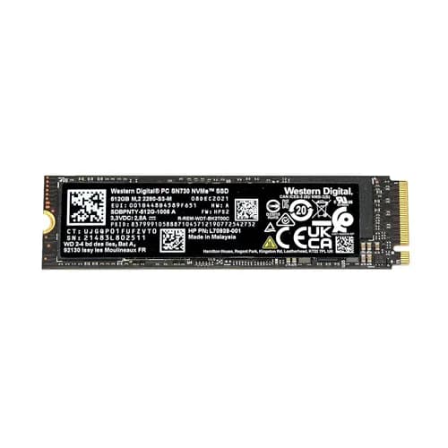 SDBPNTY-512G-1006 - WD 256GB SN730 M.2 2280 PCIe NVMe SSD