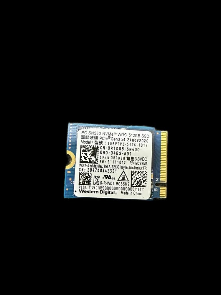 SDBPTPZ-512G - Western Digital 512GB PC SN530 TLC PCIe 4.0 x4 SSD