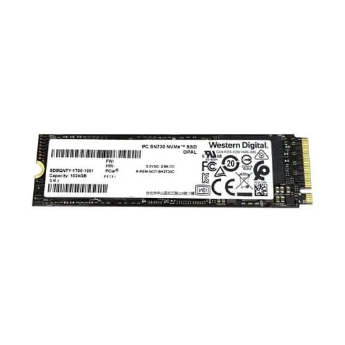 SDBQNTY-1T00-1001 - WD 1TB SN730 M.2 2280 TLC PCIe NVMe SSD