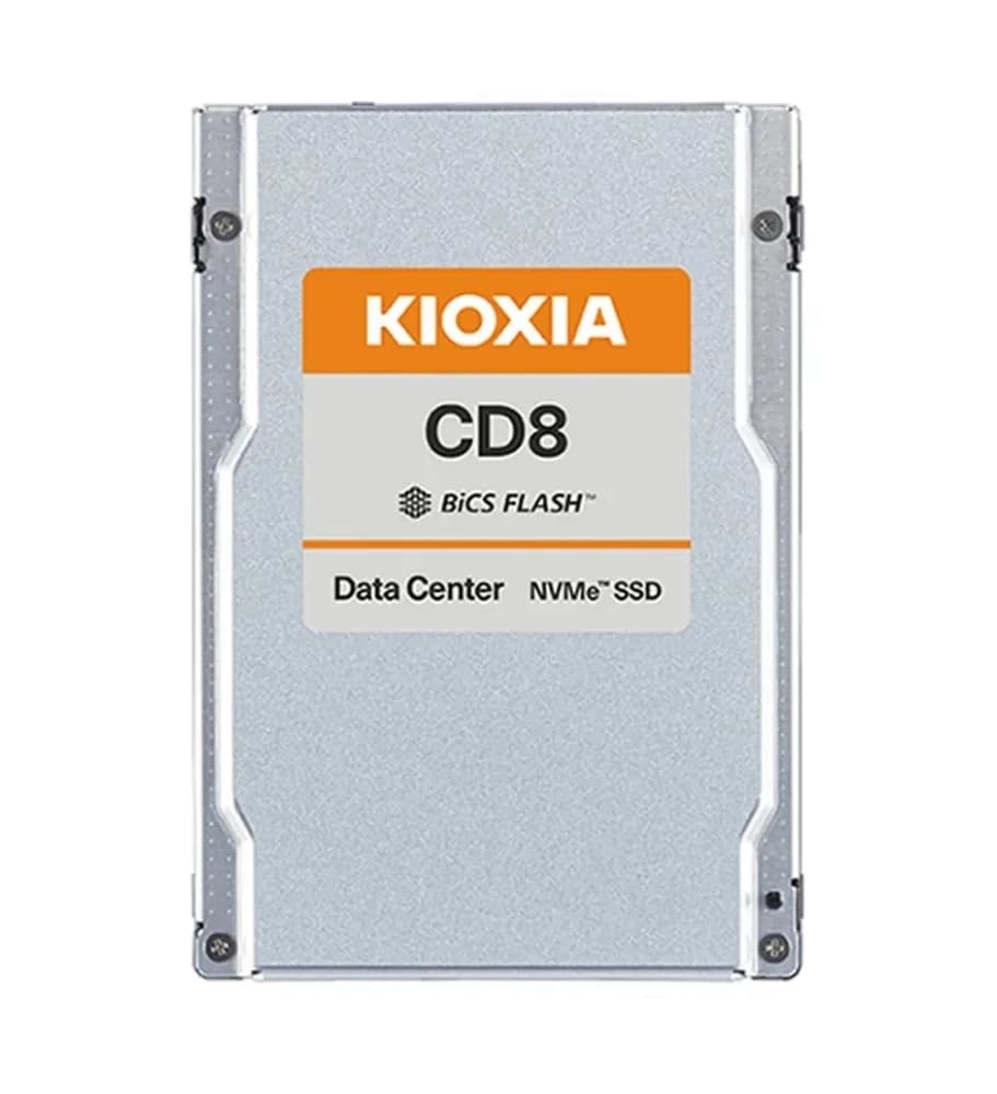 SDF1E81GEB02T - Kioxia 15.36TB PCIe 4.0 x4 NVMe RI 2.5" SSD