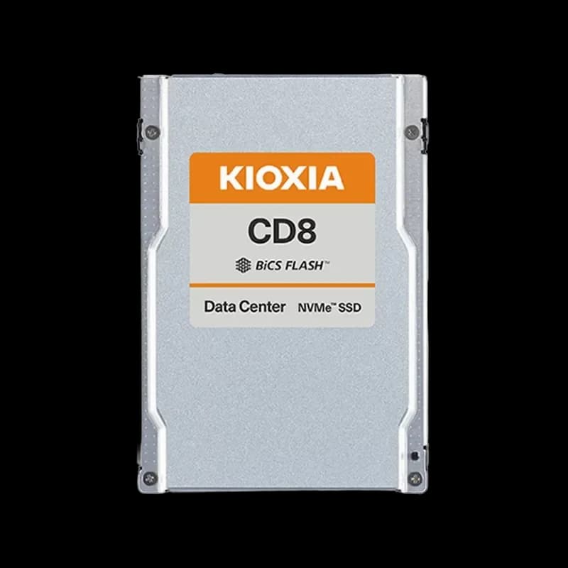 SDF7241GEB01T - KIOXIA CD8-R 15.36TB PCI Express NVMe 2.5" SSD