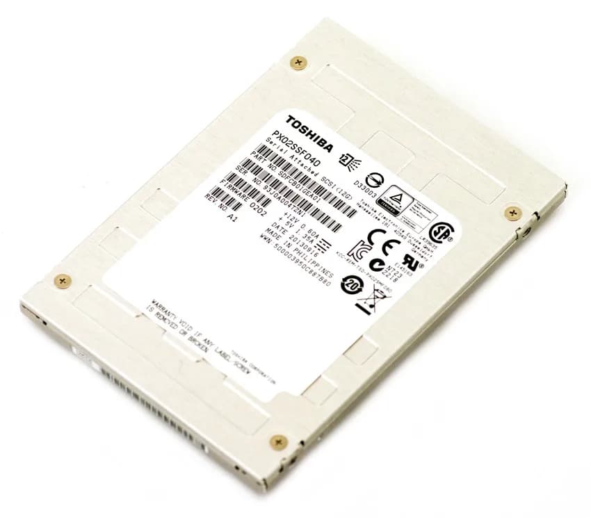 SDFCB01GEA01 - Toshiba 400GB SAS 12Gb/s 2.5-Inch Solid State Drive