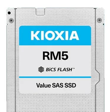 SDFGD84CAB01 - KIOXIA RM5 3.84TB SAS TLC 2.5" Solid State Drive
