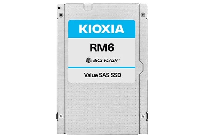 SDFGS53DAB02T - KIOXIA 7.68TB SAS TLC 2.5" Solid State Drive