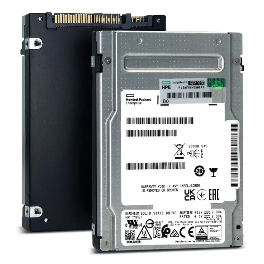KIOXIA SDFUQ76CAB91T 800GB SAS 24Gb/s 2.5in Enterprise SSD