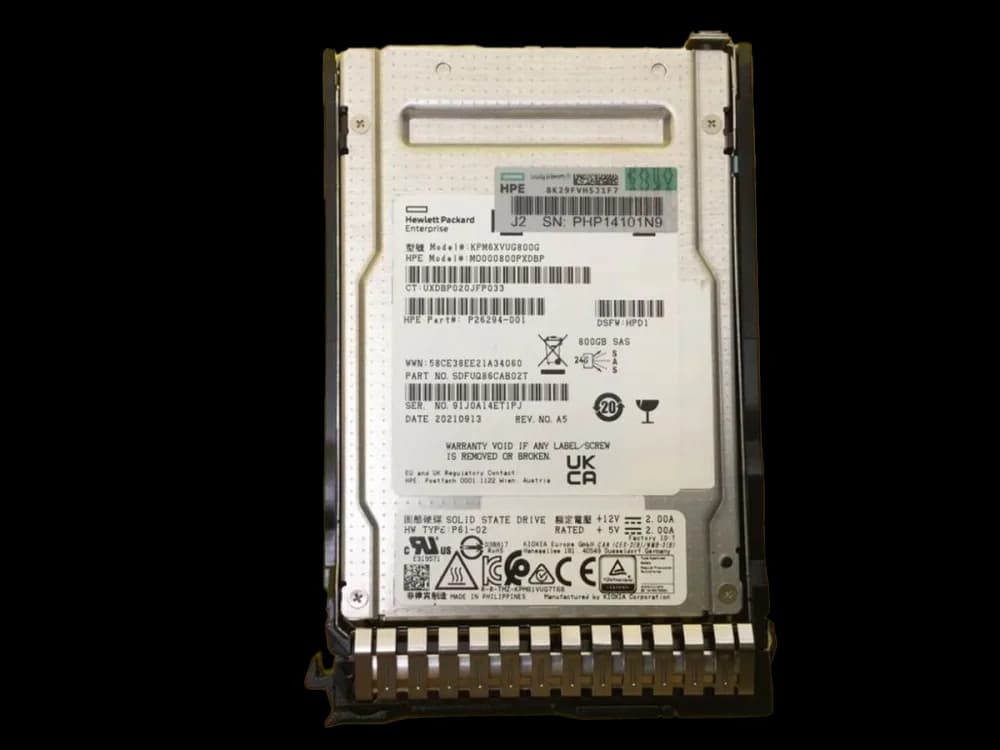 SDFUQ86CAB02T - KIOXIA PM6 800GB SAS TLC 2.5" Solid State Drive