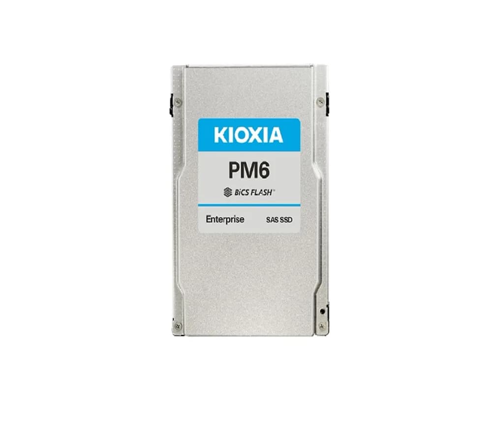 SDFUS73DAB01T - KIOXIA PM6-R 7.68TB RI SAS 12Gb/s 2.5-Inch SSD