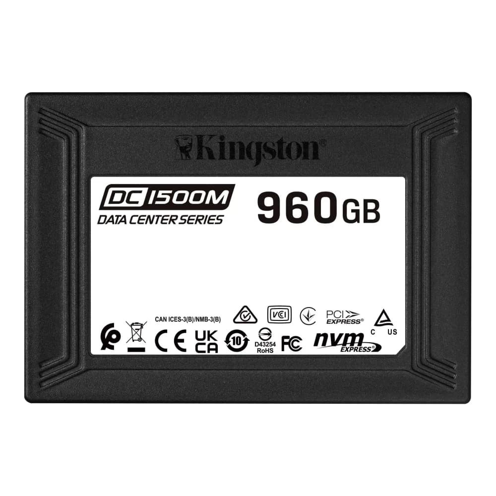 SEDC1500M/960G - Kingston 960GB 2.5 inch TLC PCIe NVMe SSD