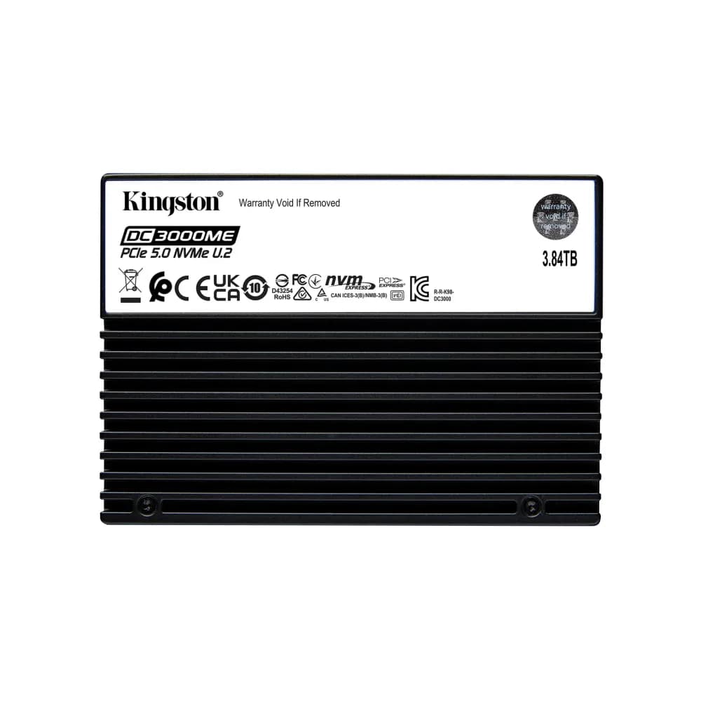 SEDC3000ME/3T8 - Kingston DC3000ME 3.84TB PCIe NVMe TLC 2.5" SSD