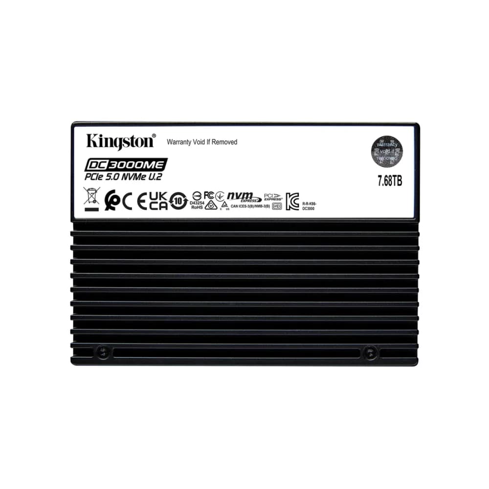 SEDC3000ME/7T6 - Kingston DC3000ME 7.68TB PCIe NVMe TLC 2.5" SSD