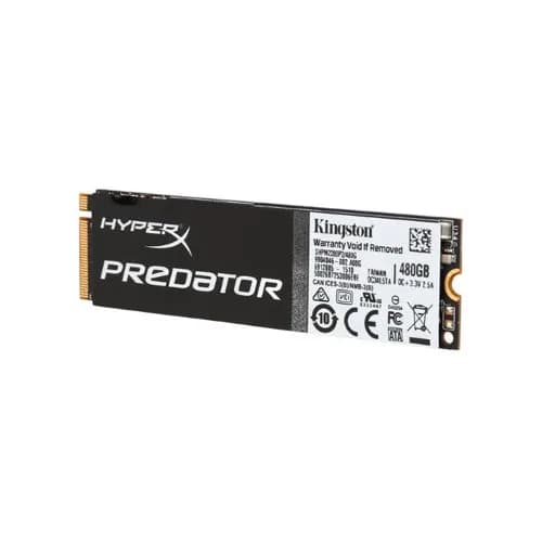 SHPM2280P2/480G - Kingston 480GB MLC PCIe 2.0 x4 M.2 2280 SSD