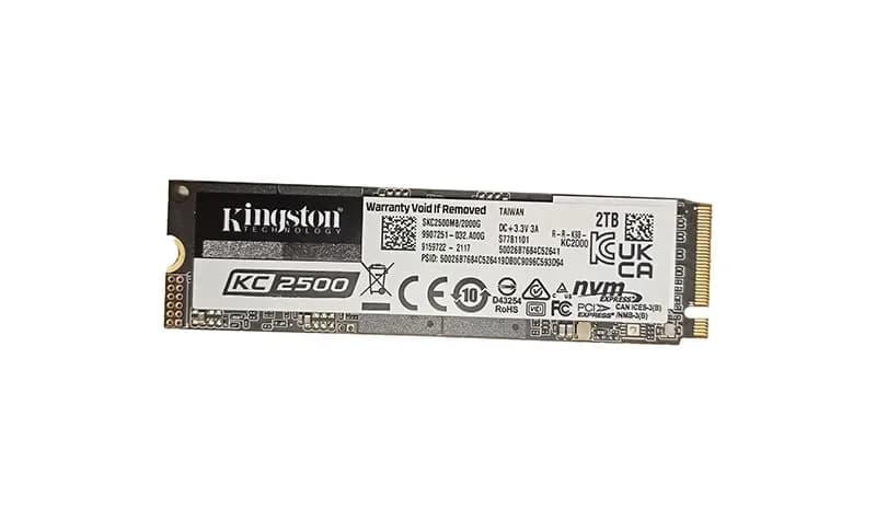 SKC2500M8/2000G - Kingston 2TB KC2500 M.2 2280 TLC PCIe NVMe SSD