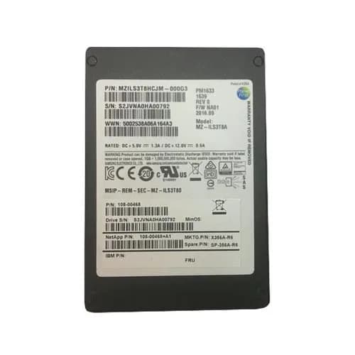 SP-356A-R6 - NetApp 3.8TB 2.5-Inch 12Gbps SAS Solid State Drive