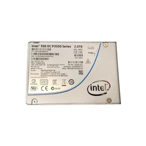 SSDPE2MX020T4P - Intel 2TB PCIe NVMe x4 RI 2.5-Inch SSD
