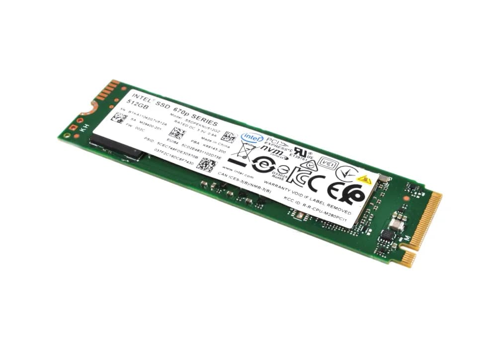 SSDPEKNU512GZ - Intel 670p 512GB PCIe 3.0 x4 (NVMe) Solid-State Drive