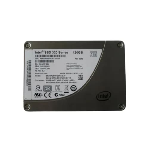 SSDSA2BW120G3 - Intel 120GB 320 2.5 inch MLC 3Gb/s SATA SSD