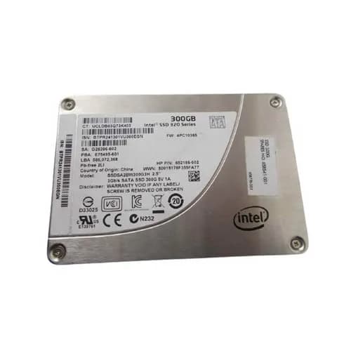 SSDSA2BW300G3H - Intel 300GB 320 2.5 inch MLC 3Gb/s SATA SSD