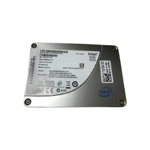 SSDSA2M040G2GC - Intel 40GB X25-V 2.5 inch MLC 3Gb/s SATA SSD