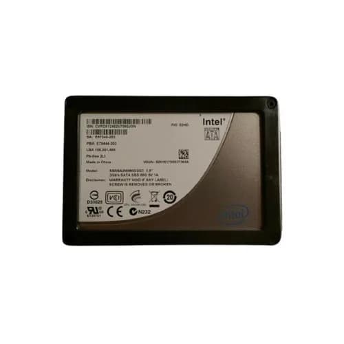 SSDSA2M080G2GC - Intel 80GB X25-M 2.5 inch MLC 3Gb/s SATA SSD