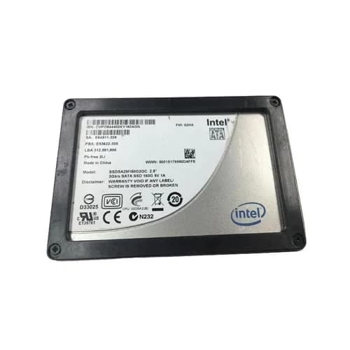 SSDSA2M160G2GC - Intel 160GB X25-M 2.5 inch MLC 3Gb/s SATA SSD
