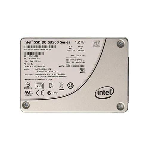 SSDSC2BB012T401 - Intel 1.2TB DC S3500 2.5 inch MLC 6Gb/s SATA SSD