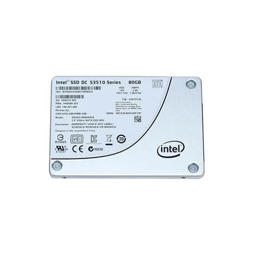 SSDSC2BB080G6 - Intel 80GB DC S3510 2.5 inch MLC 6Gb/s SATA SSD