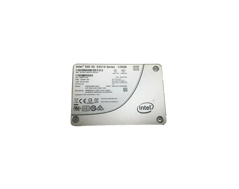 SSDSC2BB120G6 - Intel 120GB DC S3510 2.5 inch MLC 6Gb/s SATA SSD