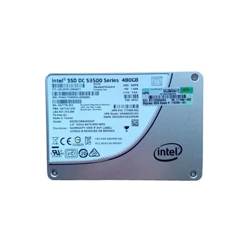 SSDSC2BB480G4P - HP 480GB 2.5 inch MLC 6Gb/s SATA SSD